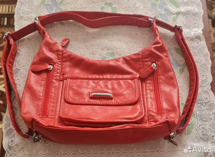 Женская сумка рюкзак бу