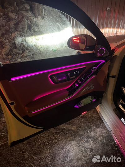 Верхняя подсветка салона Mercedes w223 LED