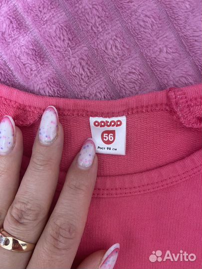 Теплое платье 98