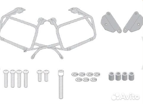 Kappa Крепеж кофров honda CRF1100L africa twin 20