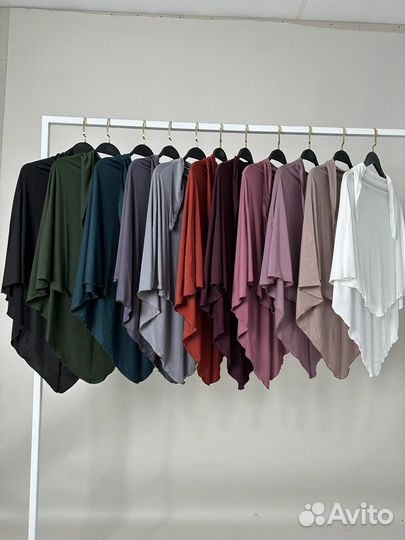 Хиджаб химар с завязками