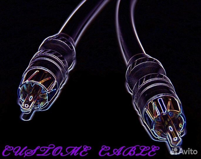 Аудио кабель RCA 1,2м