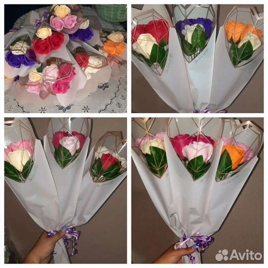 Мыльный букет