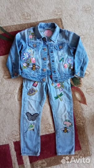 Пакет одежды для девочки 98 бронь