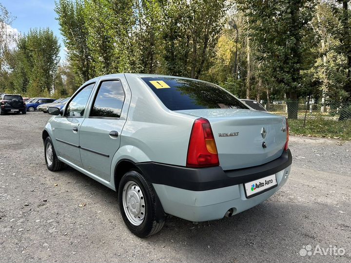 Renault Logan 1.4 МТ, 2008, 194 000 км