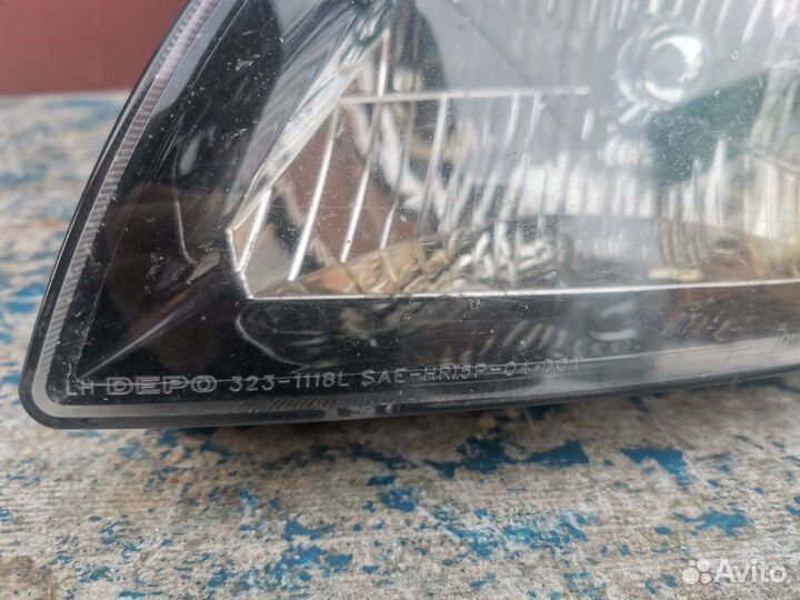 Фара левая Kia rio 2