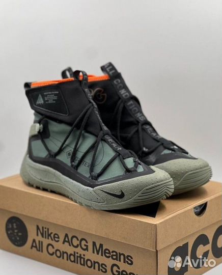 Кроссовки Nike ACG Terra Antarktik GoreTex green