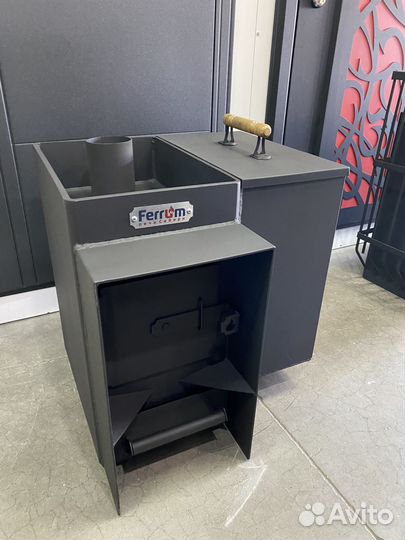 Печи для бани с баком