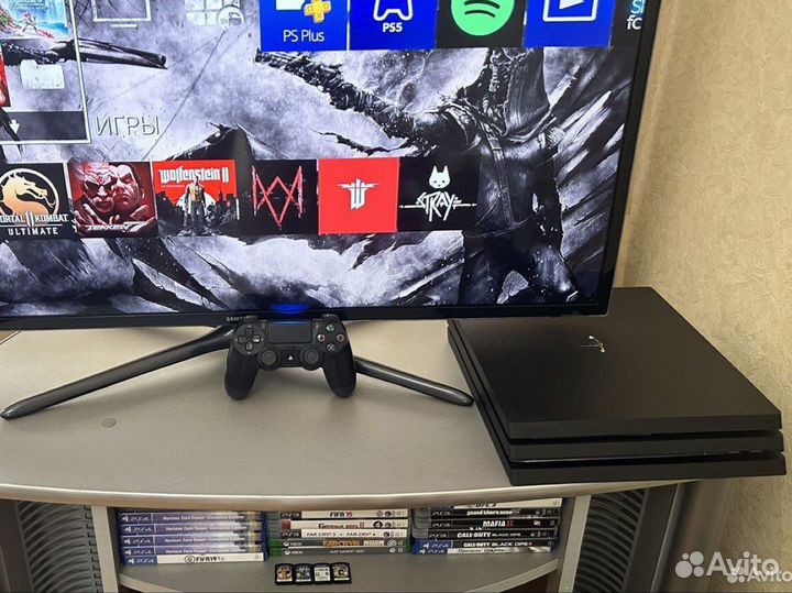 Ps4 pro,топ Игры(+200игр) MK11,SpiderMan