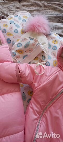 Конверт на выписку для девочки зима