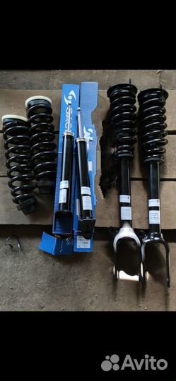 На мерседес GL X164, ML164, стойки пружинные