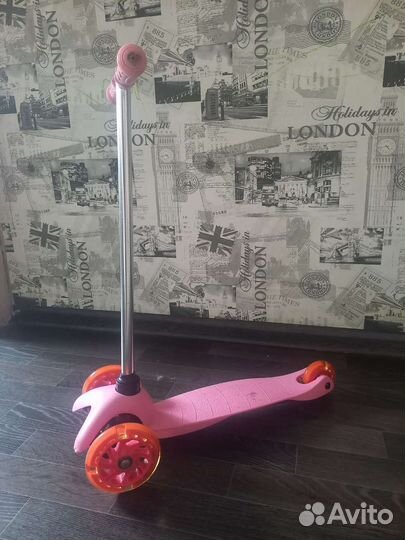 Самокат детский трехколесный