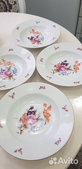 Тарелки Месенский букет Чехословакия