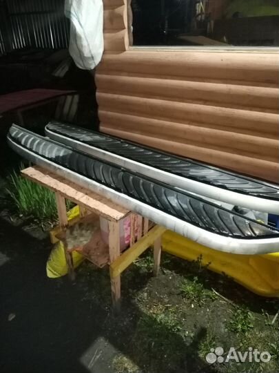 Подножки пороги на land rover freelander 2