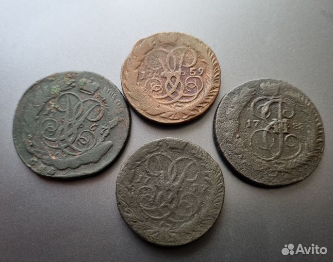 Коллекция царских монет (см описание)