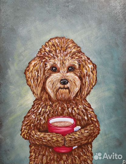 Картина Кучерявый кофе