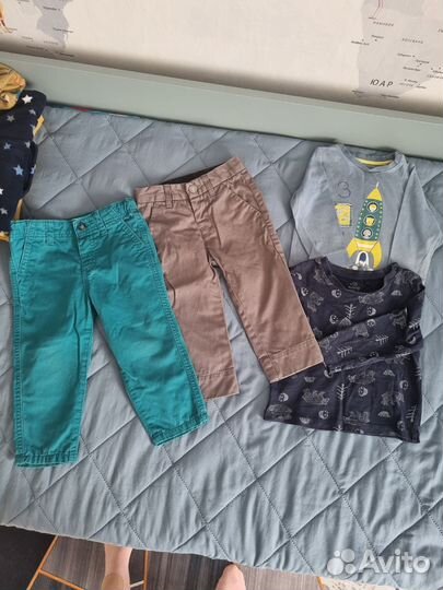 Пакет вещей для мальчика р.74-80