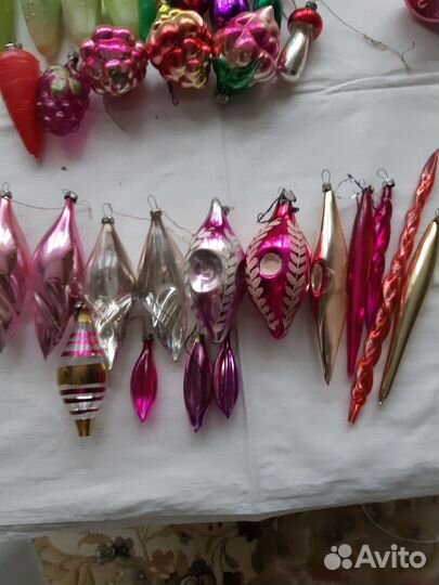 Елочные игрушки СССР