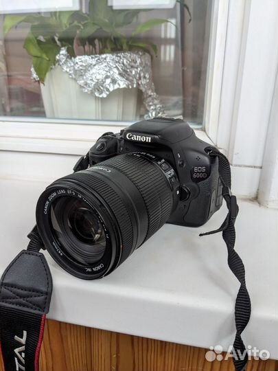 Фотоаппарат canon 600d и объектив canon 18 135 is
