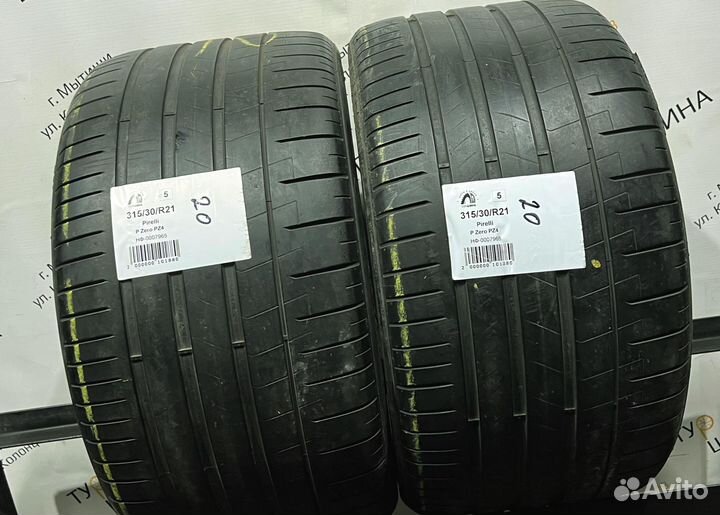 Pirelli P Zero PZ4 315/30 R21 94Y