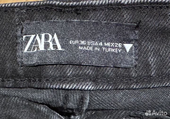 Джинсы zara 36