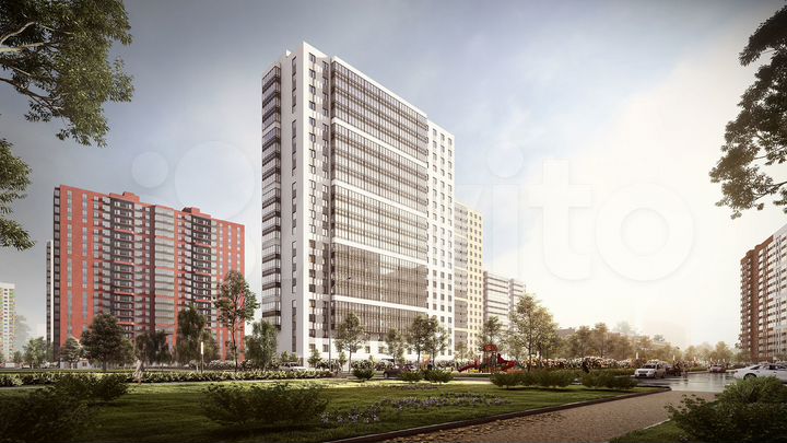 1-к. квартира, 34,5 м², 18/22 эт.
