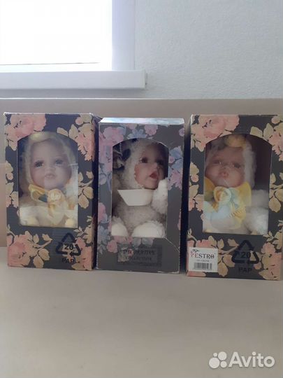 Игрушки фарфор 