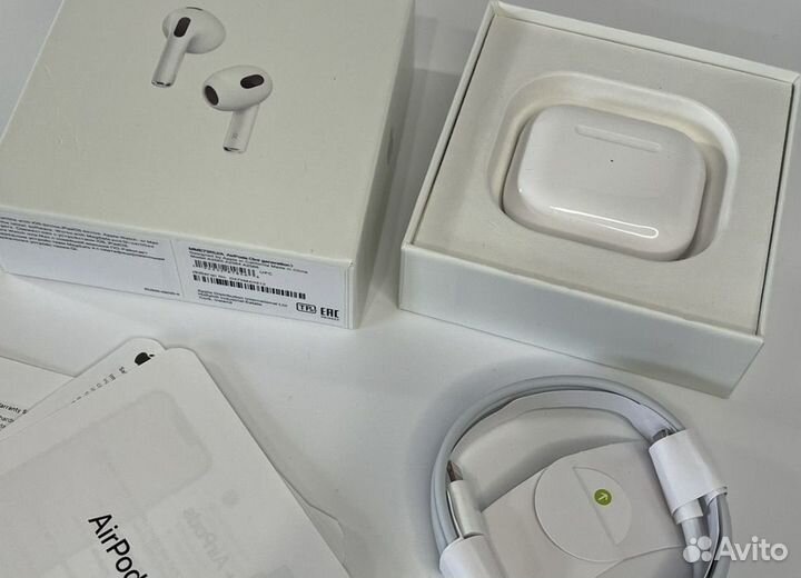 AirPods 3 (Премиальное качество; Версия 2023)