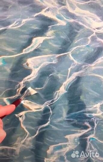 Картины маслом на холсте море гиперреализм разные