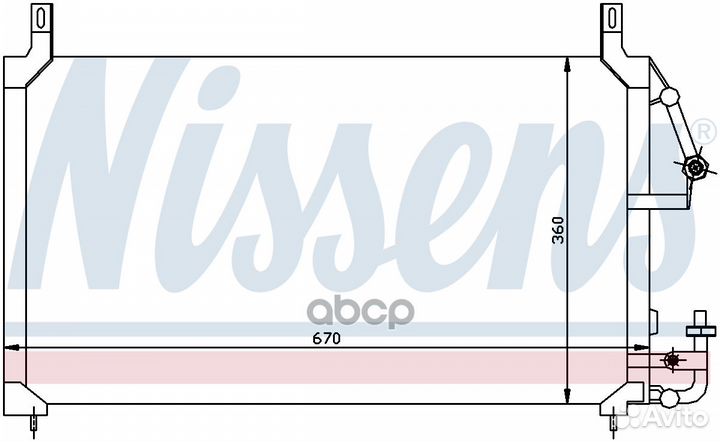 NS94424 DW5006GR925176 96164823 радиатор к
