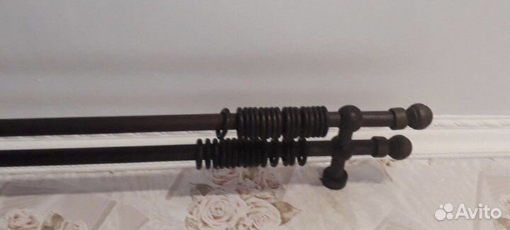 Карниз деревянный 2,40м 4шт цвет Венге