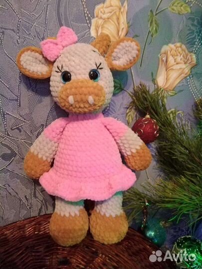 Вязаные игрушки ручной работы