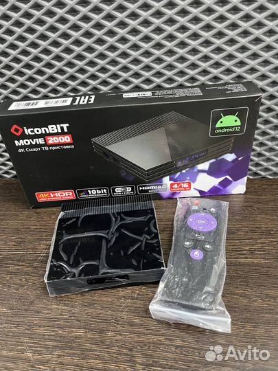 Тв приставка iconbit movie 2000(121)