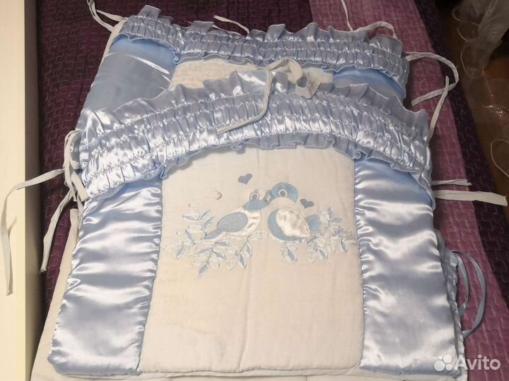 Бортики +балдахин и держатель для него