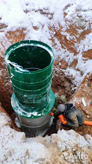 Монтаж септика под ключ