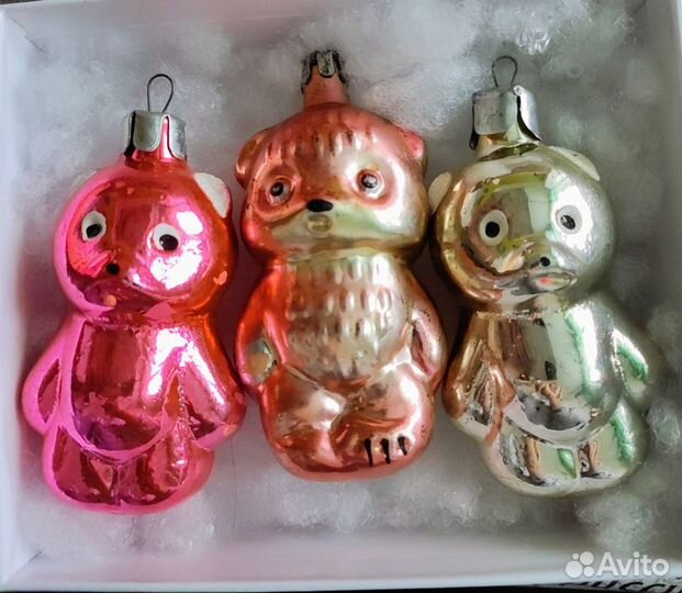 Елочные игрушки СССР