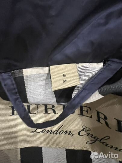 Пуховик женский burberry