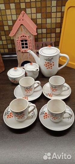 Набор детской посуды фарфор 