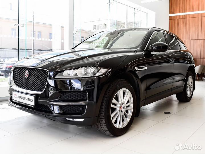 Jaguar F-Pace 2.0 AT, 2017, 105 038 км
