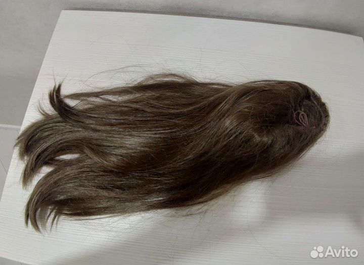 Шиньон хвост волосы