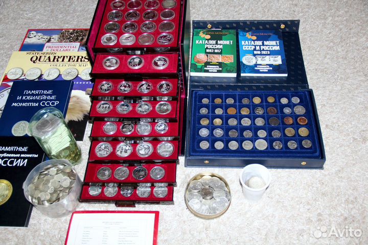 Коллекция серебряных монет
