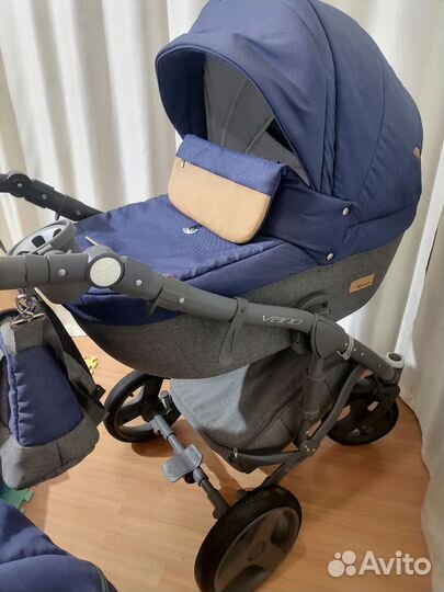 Коляска 2 в 1 Riko Vario/состояние отличное