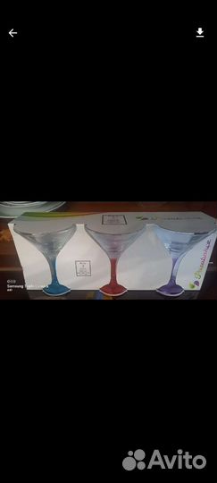 Новые бокалы для коктейлей