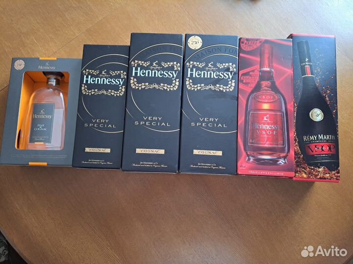 Коробка от коньяка