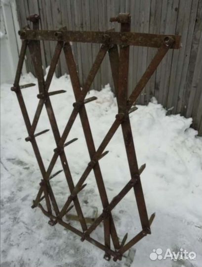 Борона зубовая бу