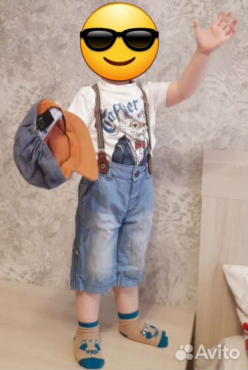 Шорты Комплект на мальчика 1.5-3 года 86-98 см