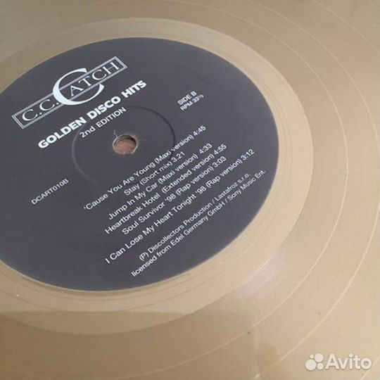 C.C.catch Golden Disco Hits (Винил)
