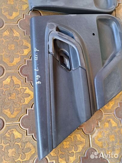 Обшивка двери задний левый Skoda Fabia