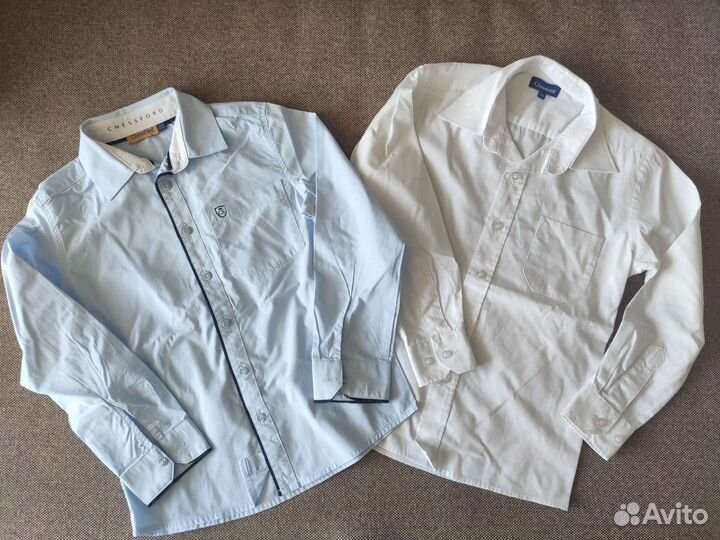 Школьная рубашка 122