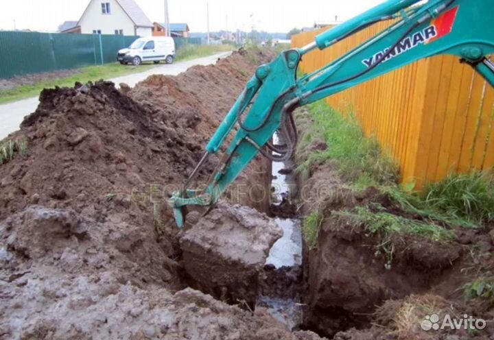 Услуги мини экскаватора